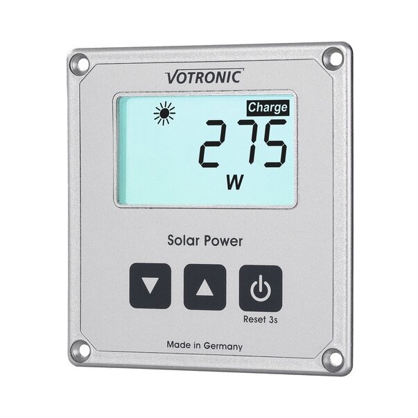 LCD saulės kompiuteris 12V 1