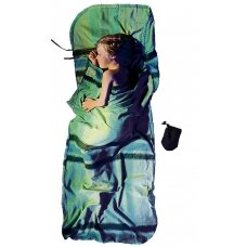 Lengvas vaikiškas miegmaišis 180 x 76 cm afrikietiška vaivorykštės medvilnė/flanelė