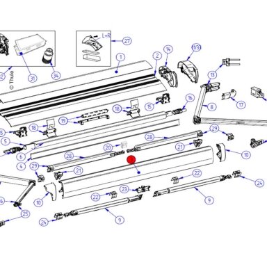 Leadrail TO 6300 3,75 senas