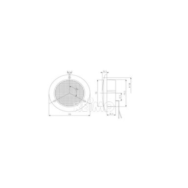 LED atbulinės eigos žibintas 12V 3W, skaidrus, IP67, 500mm laidas LED atbulinės eigos žibintas 12V 3W, skaidrus, IP67, 500mm laidas