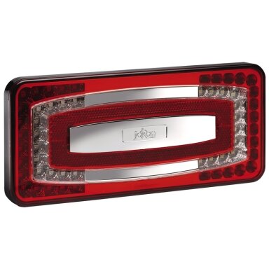 LED daugiafunkcis šviestuvas, 9-32V, raudonas 500mm laidas, IP67 LED daugiafunkcis šviestuvas, 9-32V, raudonas 500mm laidas, IP67