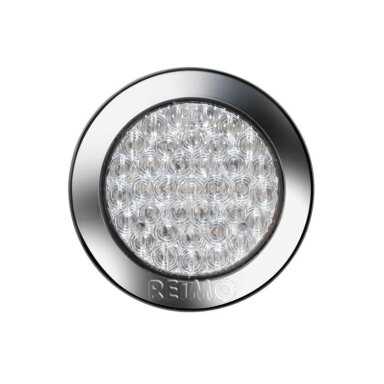 LED galinis rūko žibintas 12V, 4W IP67 500 mm laidas skaidrus LED galinis rūko žibintas 12V, 4W IP67 500 mm laidas skaidrus