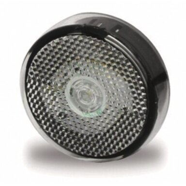LED žymeklis, 12V, 1W, skaidrus, 700 mm laidas, IP67