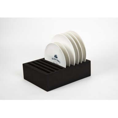 Lėkštės laikiklis 33x25x10cm, max 10 lėkščių Lėkštės laikiklis 33x25x10cm, max 10 lėkščių