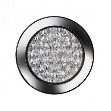 LED atbulinės eigos žibintas 12V, 3W IP67 500 mm laidas skaidrus LED atbulinės eigos žibintas 12V, 3W IP67 500 mm laidas skaidrus