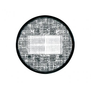 LED atbulinės eigos žibintas 12V, 4W IP67 500 mm laidas skaidrus