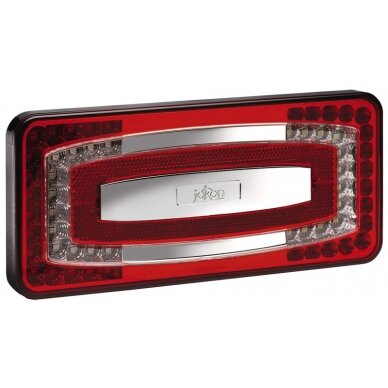 LED daugiafunkcis šviestuvas, 9-32V, raudonas 500mm laidas, IP67 LED daugiafunkcis šviestuvas, 9-32V, raudonas 500mm laidas, IP67