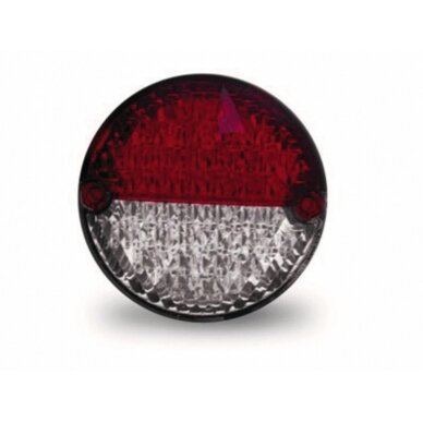 LED indikatorinis stabdžių galinis žibintas 12V, 3/3/0,3W IP67 500 mm laidas raudonas LED indikatorinis stabdžių galinis žibintas 12V, 3/3/0,3W IP67 500 mm laidas raudonas