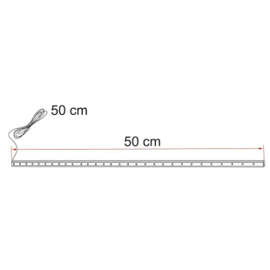 LED markizės apšietimo prailginimas F45S + F45L markizėms, 50cm ilgio LED markizės apšietimo prailginimas F45S + F45L markizėms, 50cm ilgio