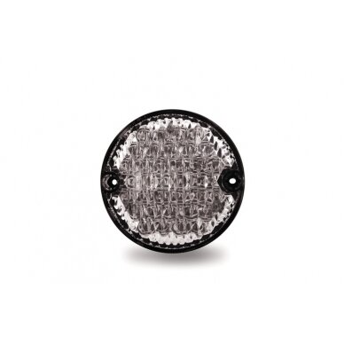 LED mirksi lemputė Cat 2a 12V, 3W IP67 500 mm laidas skaidrus LED mirksi lemputė Cat 2a 12V, 3W IP67 500 mm laidas skaidrus