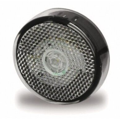 LED žymeklis, 12V, 1W, skaidrus, 700 mm laidas, IP67 LED žymeklis, 12V, 1W, skaidrus, 700 mm laidas, IP67