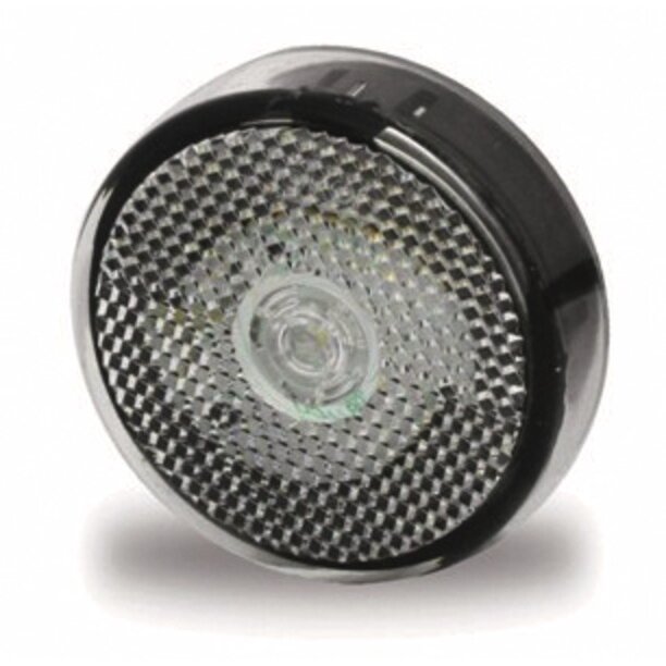 LED žymeklis, 12V, 1W, skaidrus, 700 mm laidas, IP67 LED žymeklis, 12V, 1W, skaidrus, 700 mm laidas, IP67
