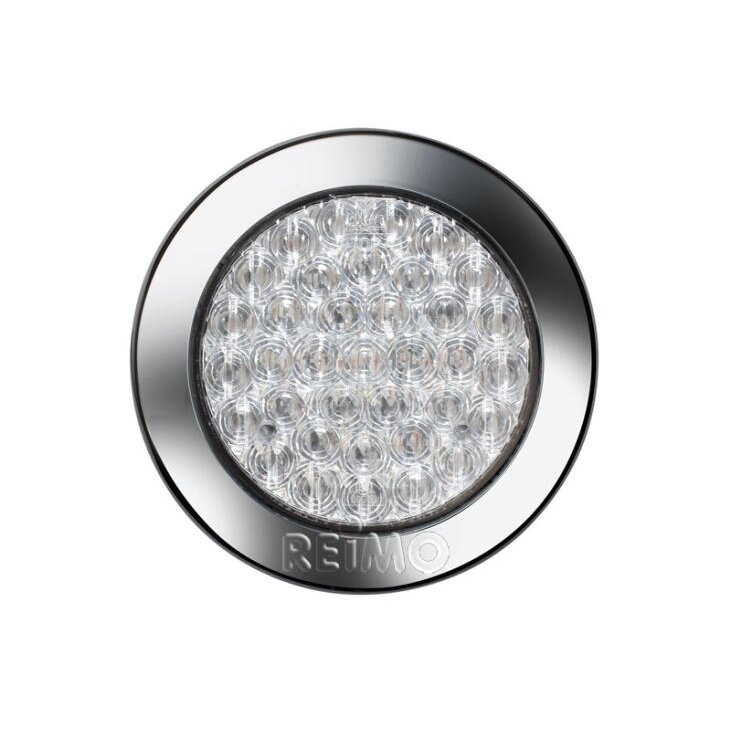 LED galinis rūko žibintas 12V, 4W IP67 500 mm laidas skaidrus LED galinis rūko žibintas 12V, 4W IP67 500 mm laidas skaidrus