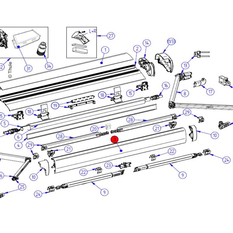 Leadrail TO 6300 3,75 senas Leadrail TO 6300 3,75 senas