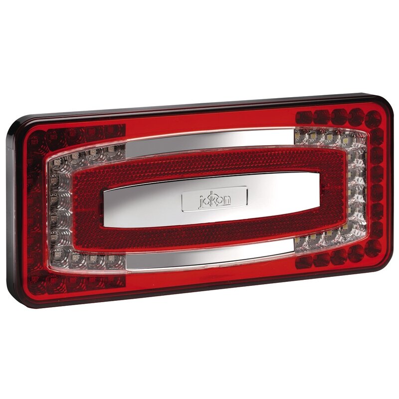 LED daugiafunkcis šviestuvas, 9-32V, raudonas 500mm laidas, IP67 LED daugiafunkcis šviestuvas, 9-32V, raudonas 500mm laidas, IP67