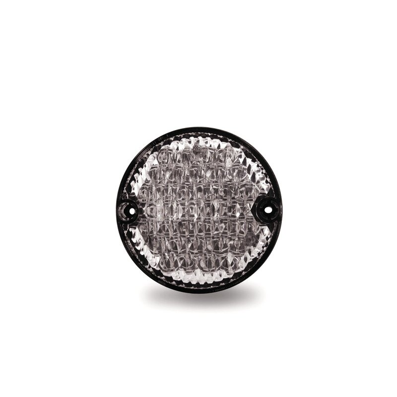 LED mirksi lemputė Cat 2a 12V, 3W IP67 500 mm laidas skaidrus LED mirksi lemputė Cat 2a 12V, 3W IP67 500 mm laidas skaidrus