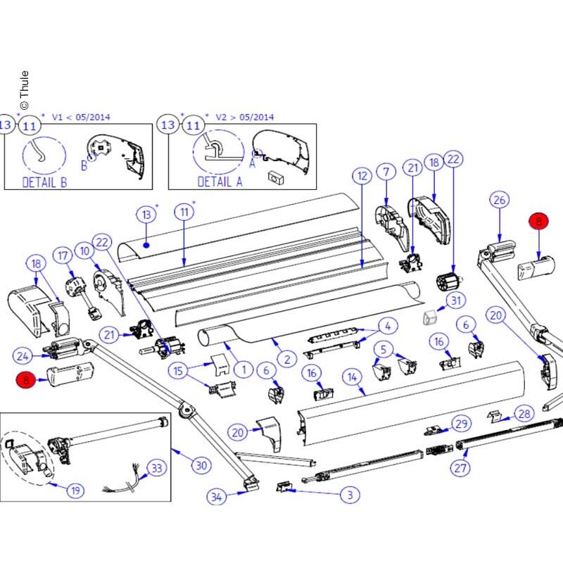 LH+RH CovSupp.Spr.Arm9200