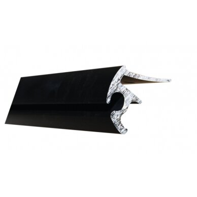 Lietaus latako profilis Highrail Black skirtas VW T4 trumpai ratų bazei Lietaus latako profilis Highrail Black skirtas VW T4 trumpai ratų bazei
