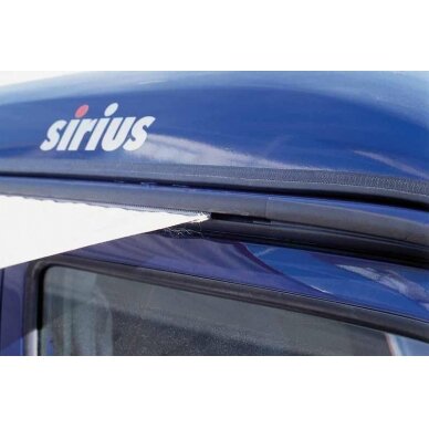 Lietaus latako profilis Multi Rail VWT4 LR gręžtas, juodas 3040mm 3 Lietaus latako profilis Multi Rail VWT4 LR gręžtas, juodas 3040mm 3