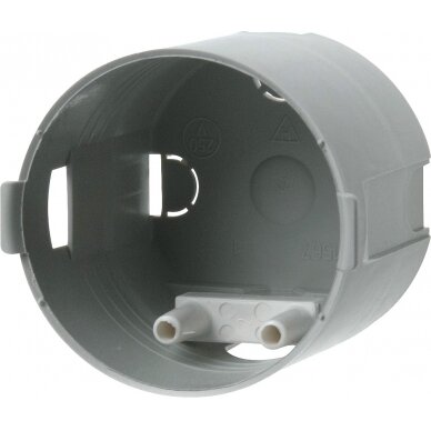 Lietimo lizdas 45 mm pilkas Lietimo lizdas 45 mm pilkas