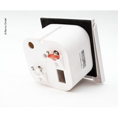 Lizdas 12V+HDMI baltas 3