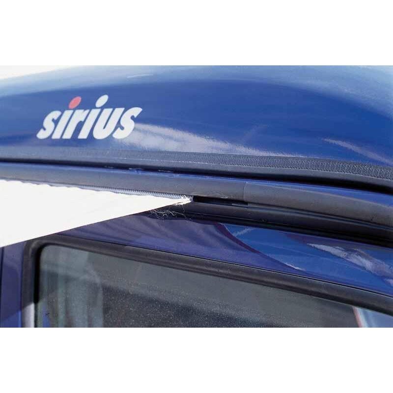 Lietaus latako profilis Multi Rail VWT4 LR gręžtas, juodas 3040mm 3 Lietaus latako profilis Multi Rail VWT4 LR gręžtas, juodas 3040mm 3