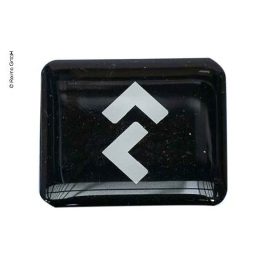 Logotipas Dometic juodas