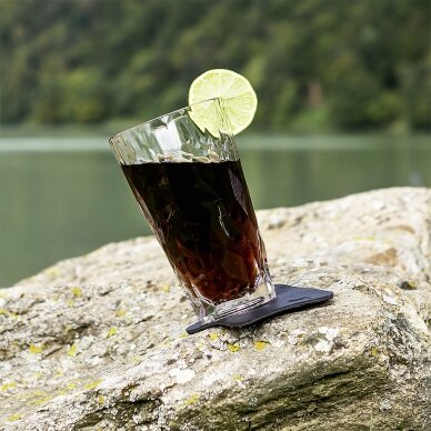 LONGDRINK magnetiniai plastikiniai akiniai, rinkinys iš 2, aukštųjų technologijų, skaidrūs 5