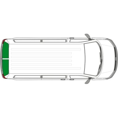 Ford Transitt galinio lango / galinių durų Isoflex termo kilimėliai