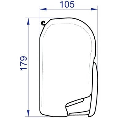 Thule Omnistor 8000 sieninė markizė su 230 V EM variklio komplektu Thule Omnistor 8000 sieninė markizė su 230 V EM variklio komplektu