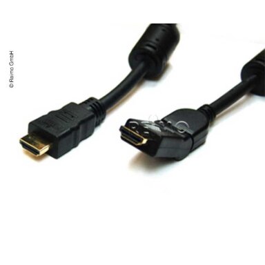 HDMI laidas su paauksuotomis jungtimis