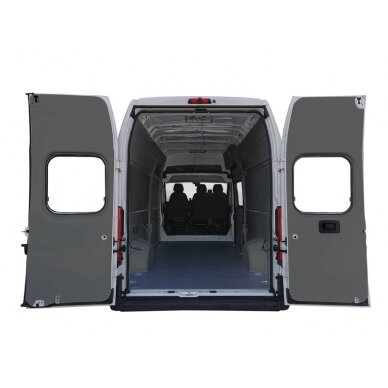 Vidaus apdailos plokštės Cover Plus Fiat Ducato ir identiškos, pilkos spalvos 2