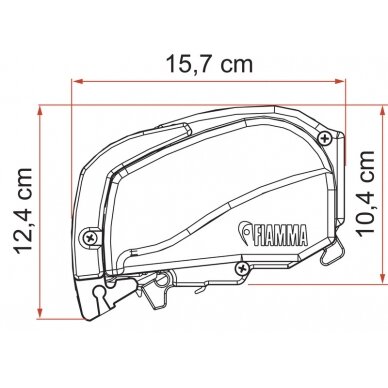 Stogo markizė F80L – mikroautobsams ir kemperiams 8 Stogo markizė F80L – mikroautobsams ir kemperiams 8