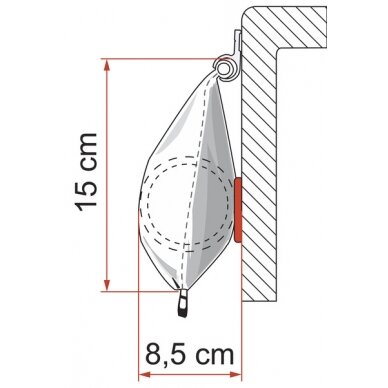 Fiamma Caravanstore ZIP - Tentas dėkle 6 Fiamma Caravanstore ZIP - Tentas dėkle 6