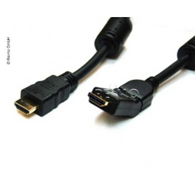 HDMI laidas su paauksuotomis jungtimis HDMI laidas su paauksuotomis jungtimis