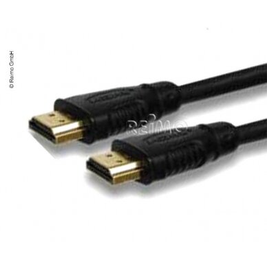 HDMI laidas su paauksuotomis jungtimis 1 HDMI laidas su paauksuotomis jungtimis 1