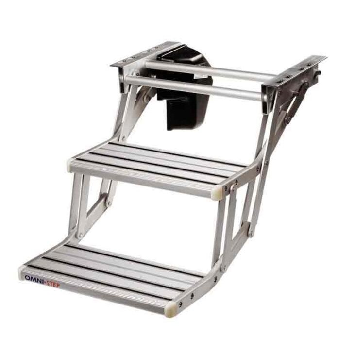 Dvipakopis „Omnistep“ aliuminis laiptelis– 12 V motorizuota įėjimo pakopa . Dvipakopis „Omnistep“ aliuminis laiptelis– 12 V motorizuota įėjimo pakopa .