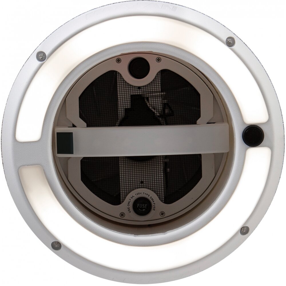 Maxxfan Dome Plus stogo ventiliacija su LED 3