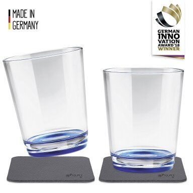 Magnetinis gėrimo puodelis 250 ml, 2 puodeliai + 2 įklotai Magnetinis gėrimo puodelis 250 ml, 2 puodeliai + 2 įklotai