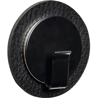 Magnetinis kabliukas CLEVER BLACK su metaliniu nano gelio padėklu BLACK