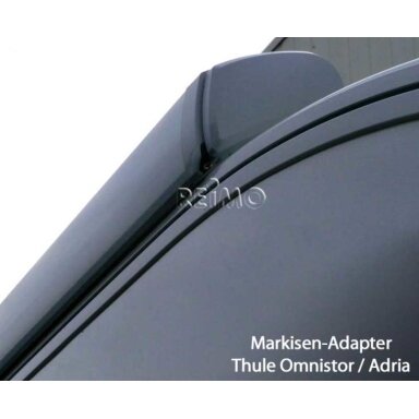 Markizės adapteris „Thule-Omnistor“ stogo markizės 2,5–6 m ant Adria namelių namelių Markizės adapteris „Thule-Omnistor“ stogo markizės 2,5–6 m ant Adria namelių namelių