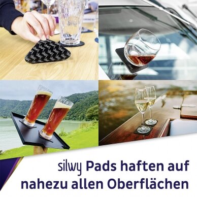 Magnetinės krištolinės taurės ALUS rinkinys iš 2 skaidrių 4 Magnetinės krištolinės taurės ALUS rinkinys iš 2 skaidrių 4