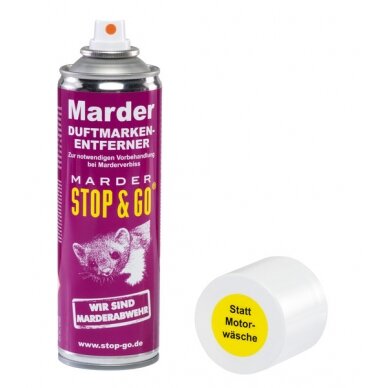 Marder STOP&GO kvapų žymių valiklis plastikui, gumai ir dažams, 300ml Marder STOP&GO kvapų žymių valiklis plastikui, gumai ir dažams, 300ml