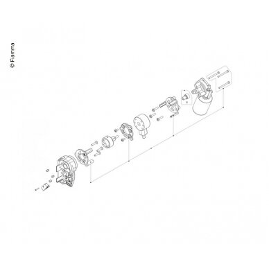 Markizės variklis skirtas F45 S Markizės variklis skirtas F45 S