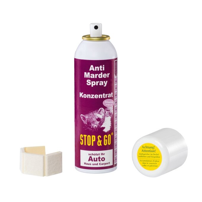 MARDER STOP & GO, Purškalas nuo kiaunių, koncentratas, 200 ml MARDER STOP & GO, Purškalas nuo kiaunių, koncentratas, 200 ml