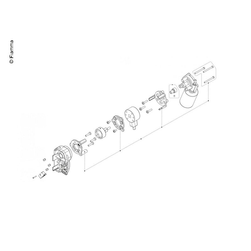 Markizės variklis skirtas F45 S Markizės variklis skirtas F45 S