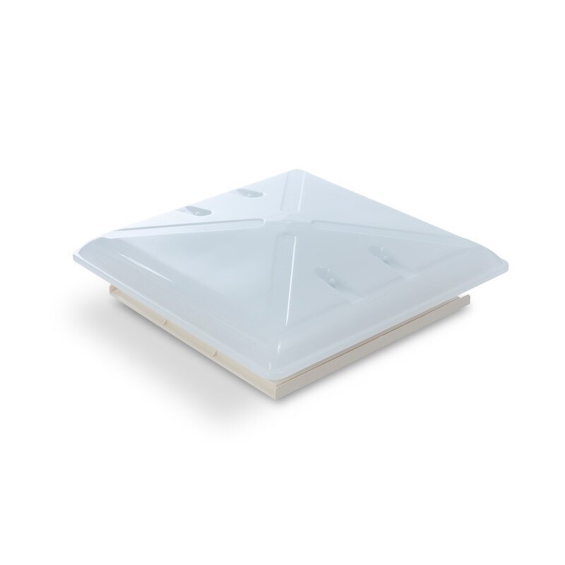 Matinio stiklo stogo gaubtas 400x400mm su roletu + tinklelis nuo uodų Matinio stiklo stogo gaubtas 400x400mm su roletu + tinklelis nuo uodų