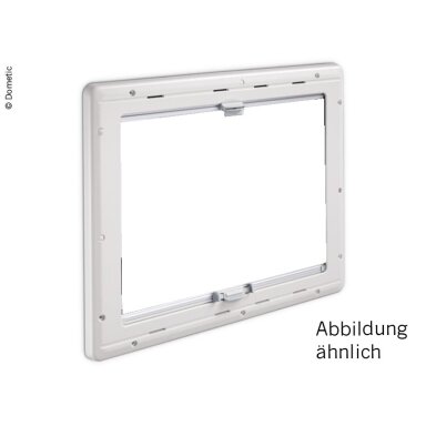 Kreminės baltos spalvos vidaus rėmas, skirtas S3 / S4, su žaliuzėmis (baltos) ir tinkleliu Kreminės baltos spalvos vidaus rėmas, skirtas S3 / S4, su žaliuzėmis (baltos) ir tinkleliu