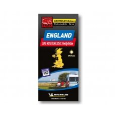 Michelin aikštelės žemėlapis Anglija – nemokamos aikštelės