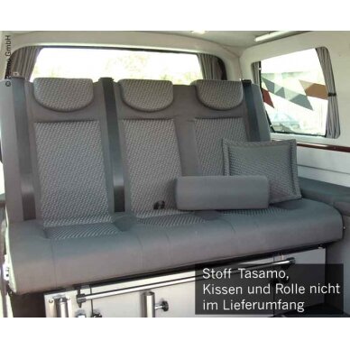 Miegamasis suoliukas 10 dydis VW T5 V3000 3-vietis, apmušalai Tasamo T5 Miegamasis suoliukas 10 dydis VW T5 V3000 3-vietis, apmušalai Tasamo T5